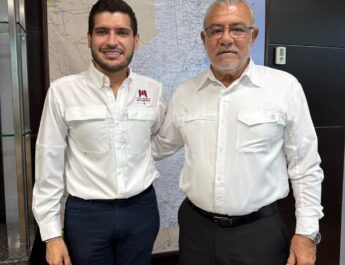 Beto Granados visita Obras Públicas del estado y acuerdan seguir impulsando a Matamoros