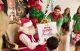 Niños del Casa Hogar del Niño Matamorense reciben la visita de Santa Claus