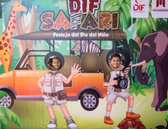 Más de 4 mil asistentes disfrutan del día del niño en DIF Safari