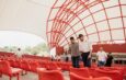 Supervisa Beto Granados rehabilitación integral de la Concha Acústica del Parque Olímpico