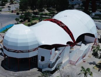 Concha Acústica del Parque Olímpico vuelve a brillar con los trabajos de rehabilitación del Gobierno de Beto Granados tras 13 años de abandono